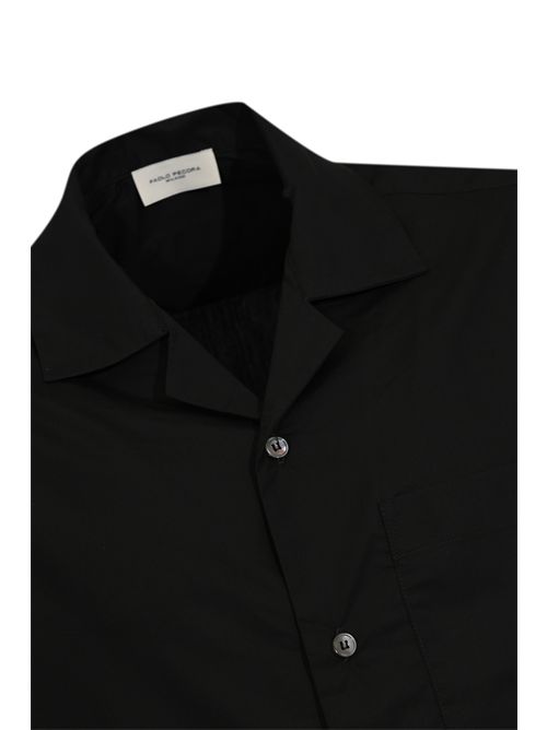 Camica over a maniche corte in cotone Paolo Pecora | G091 01879000